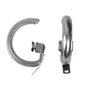 Rod Desyne 194367139449 Decorative Traverse Rings Satin Nickel 10 Piece