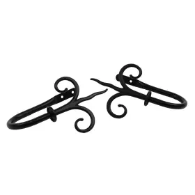 Rod Desyne 194367143576 Rachel Holdback Pair - Black