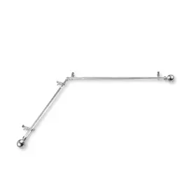 4884-285-corner Rod Desyne Arman Corner Single Curtain Set 28-48 Inch 28 - 48
