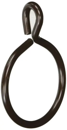Rod Desyne 815492016657 2-1/4 Inch Curtain Eyelet Rings Cocoa