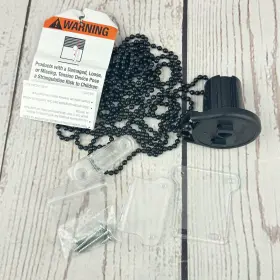 Sl10h01v Rollease Black Clutch And Adapter Combo For 1-1/8 Inch 1-1/2 Tubes 5ft Chain