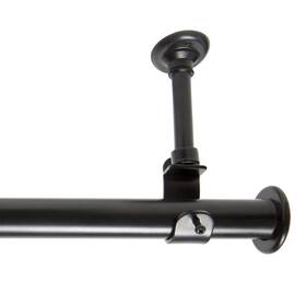 Room/dividers/now Brod144 Room/dividers/now 108 Inch -168 Hanging Curtain Rod With 108in-168in Black