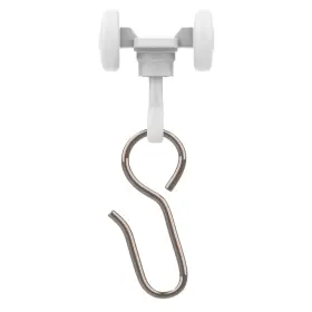 Ctrh20p Room/dividers/now Curtain Track Hooks 20 Pack - Durable Ceiling Roller For Curtains