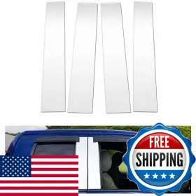 B079ggktwh S Sizver Polished Stainless Steel Pillar Posts Accent Covers For