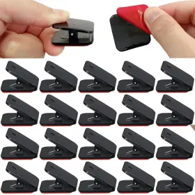 Sa091903 Sazoemao 20 Pieces Self Adhesive Clips Wall Tapestry Hangers Photo For Pa