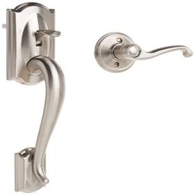 Schlage B01cqgt0lk Fe285 Cam 619 Fla Lh Camelot Front Entry Handleset Left-handed Flair