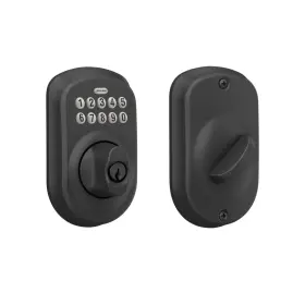 B089j65xcb Schlage Plymouth Electronic Keypad Deadbolt Lock Keyless Front Door Entry