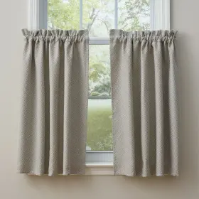 Scout Limited Inc. 762242415539 Park Designs Diamond Jacquard Lined Tiers - 72 Inch X 36