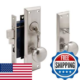 Segal B01lvw01c5 Se 27600 Entry Door Mortise Lockset 2-1/2 Inch Backset Single Cylinder