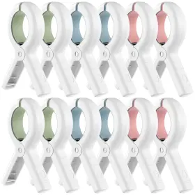 Sw-cp12-06 Senbowe 12 Pack Beach Towel Clips Pool Chair Heavy Duty Plastic Clothes