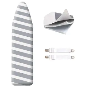 Sheechung 741663291113 49 Inch X15 Ironing Board Cover And Pad - With Elasticized Edges 2