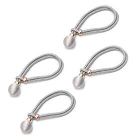 Shelflover Slctsg204 4pcs Fabric Curtain Tiebacks Windows Hold Back For Home Essential Be
