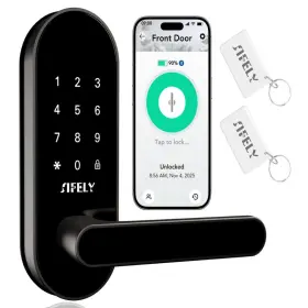 B0dgkgff5s Sifely Keyless Entry Keypad Smart Door Lock Handle Knob Digital Deadbolt For