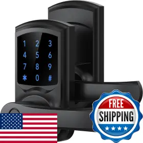B07gbn9lxb Signstek Keyless Entry Door Lock Handle Digital Keypad Knob Smart