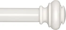 Lkcr005 Simewin Heavy Duty Curtain Rods For Windows 28 To 48 Inches 1 Inch -48 White