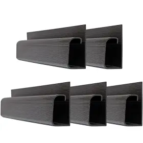 83-scdo1000 Simplecord Cable Management Kit - 5-pack 16-inch J Channel Wire Organizers For Cords E