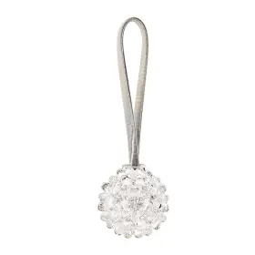 Simplify 633125177557 Magnetic Curtain Tie Back 7.5 Inch -7.9 Iron Jewel Design Decorative Hold