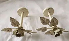 068070457 Simply Shabby Chic Decorative Drapery Holdbacks/tiebacks Set Of 2