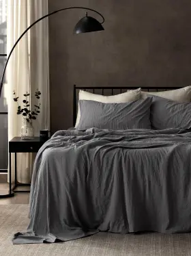 Sleep Zone 840199212460 Bed Sheets - California King Sheet Sets Washed Microfiber 4 Pi