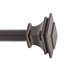Snug Set 810010861924 Curtain Rod Quick Easy Installation 72 Inch -144 Adjustable Length No Tools