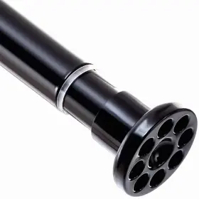 So001bk52 Soalarmon Black Shower Curtain Rod 28 Inch -77 Never Rust Anti-slip Adjustable Tension Cur