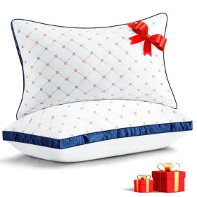 Hdplhx05q Sofslee Us Bed Pillows Queen Size Set Of 2 Luxury Hotel Quality Fluf