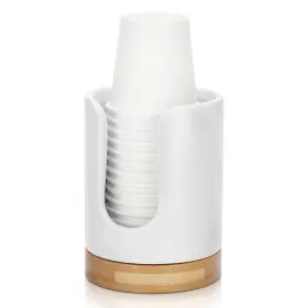 Jsw-bj-1 Soleebee Ceramic Bathroom Cup Dispenser Hold 3 Oz Mouthwash Disposable P