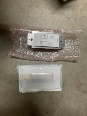6300909 Somfy 1810572 Dual Decorator Igc Switch White