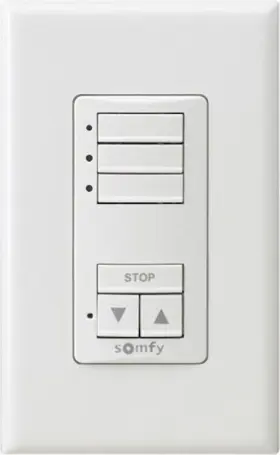1811071 Somfy Decoflex Wirefree Rts 3 Channel Switch-white 1811071- Open Box Deals
