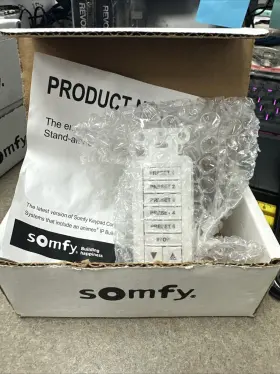 1811253 Somfy 1811252 Sdn Decoflex Digital Keypad 8-button White - Open Box New