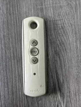 74300-france Somfy Telis 1 White Wireless 433.42 Mhz Rts Patio Transmitter