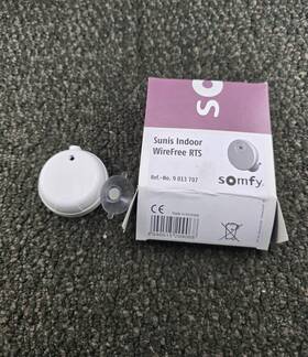 Somfy 9013707 Sunis Indoor Wirefree Rts Sun Sensor Replacement