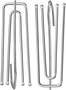Jjc004a Sopito Curtain Pleat Hooks 60pcs Stainless Steel Pinch 4 Pr