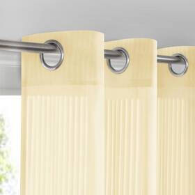 Sovtfides Sovtfides-36-beige 157 243cm Beige Sheer Curtains And Drapes 96 Inches Long For Living Room - Grommet Top So