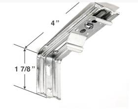 Springs Window Fashions 06033-00 G-71 Headrail Vertical Blind Outside Mount Bracket Graber - New