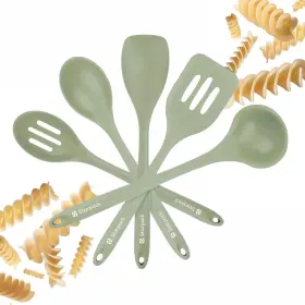 Starpack Home 351238002153 Stir And Serveft Silicone Cooking Utensils Set 5 Pcs - Kitchen Utens