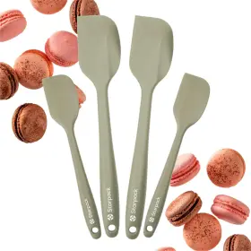 Starpack Home 351238002337 Scrape And Stirft Silicone Spatula Set 4 Pcs - Heat Resistant Spatul