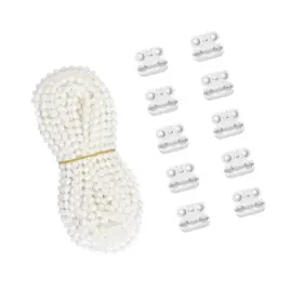 Strendier 974036356858 10 Meters 32.8 Feet Roller Blind Bead Chain Cord Roman Venetian Honeycomb V