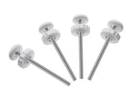 Strendier Po-spro2 4pcs Universal Baby Gate Threaded Spindle Rod M8 8mm Replacement Bolt Part