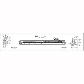 60-2950-1 Strybuc Industries 30 Inch Balance Stamped No. 2950 With Ends 60-507