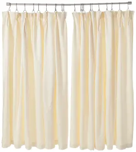 Ga-oyst14484 Stylemaster Gabrielle Pinch Pleated Foam Back Drape Pair Oyster 144 By 84-i
