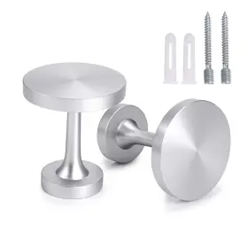 Ulsmc00610 Sumnacon 2 Pcs Decorative Curtain Holdbacks - Wall Mounted Drapery Tieback Hooks