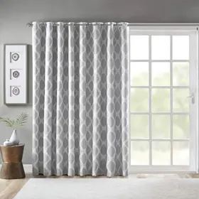 Ss40-0111 Sun Smart Blakesly Blackout Curtains Patio Window Ikat Print Grommet Top Li