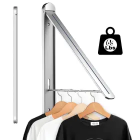 Sy-003 Suneegral Wall Mounted Clothes Drying Rack - Foldable Indoor Laundry Space Saving