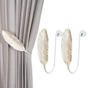 Suq I Ome 414831163025 Simple U-shaped Curtain Hook Resin Holders European Large Wall C