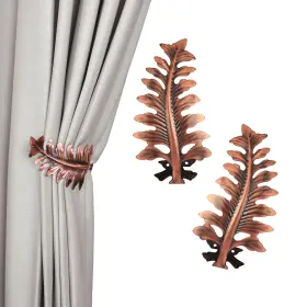 Suq I Ome 414892336383 1 Pair European Big Leaf Curtain Tiebacks Window Holdback Novelty Fashion Cur