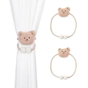 Suq I Ome 707713687459 Bear Curtain Ties Cute Cartoon Tieback Decorative Embroidered An
