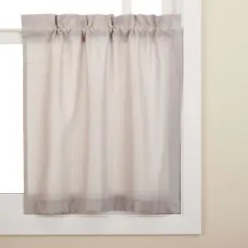 Sweet Home Collection 763331408005 Opaque Ribcord Kitchen Curtain Pieces - Tiers/ Valances/