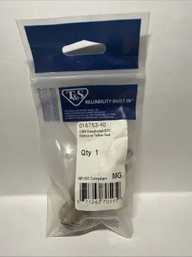 016753-40 T&s Brass Easyinstall Rtc Eterna With Teflon Seal Nib