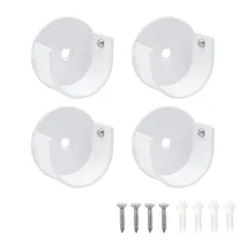 Add06240500 T Tulead White U Shape Shelf Support Bracket Flange Sockets Shower Curtain Ro